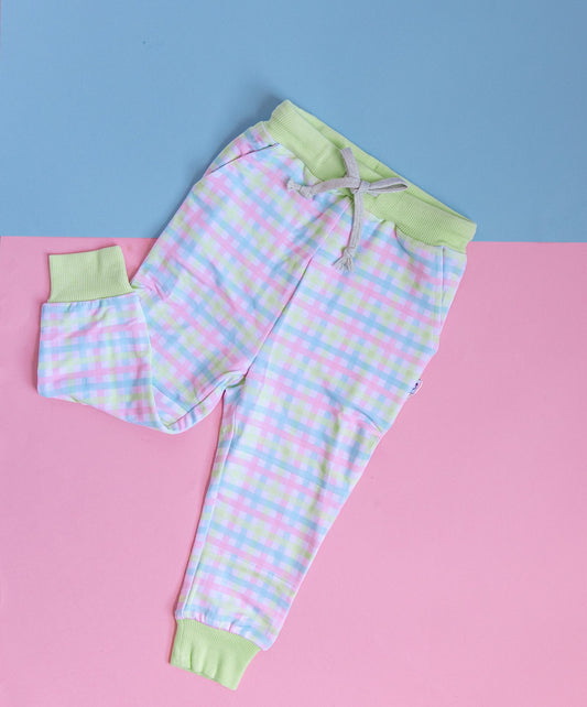 SPRING GINGHAM DREAM JOGGER