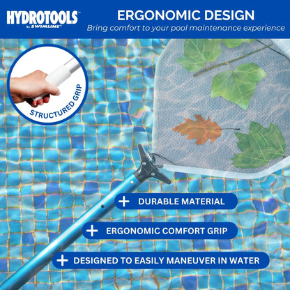 Swimline HydroTools 8356M Adjustable Extending 3 Piece Telescopic Pole for Pool