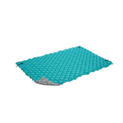 Intex 56841EP Giant Inflatable Floating Water Pool Lake Mat Platform Pad, Teal