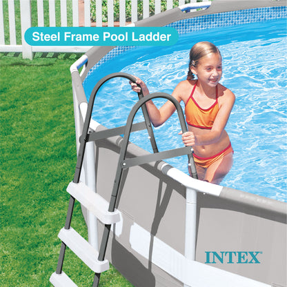 Intex 10' x 30" Above Ground Swimming Pool w/ 330 GPH Filter Pump & Pool Ladder