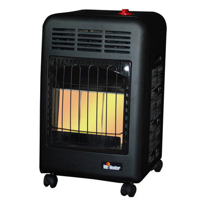 Mr. Heater 18000 BTU 450 Sq. Ft. Radiant Propane Cabinet Outdoor Space Heater