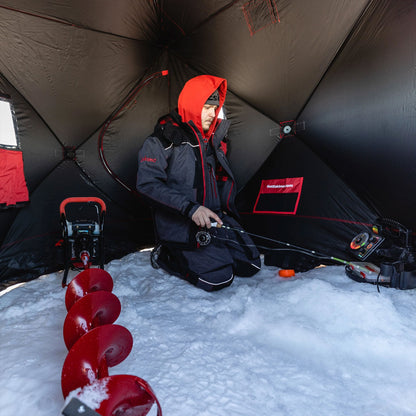 Eskimo QuickFish 3 Portable 3-Person Pop Up Ice Fishing Shanty Shack Shelter Hut