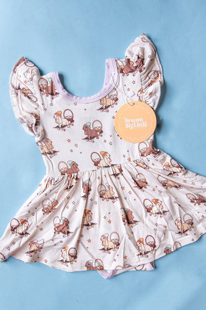 SKATING EGG HUNT DREAM BODYSUIT DRESS