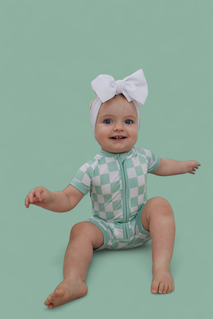 MINT CHECKERS DREAM SHORTIE