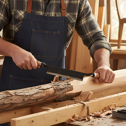 Timber Tuff 8" Straight Wood Blade Draw Shave Knife Woodworking Tool, TMB-08DS