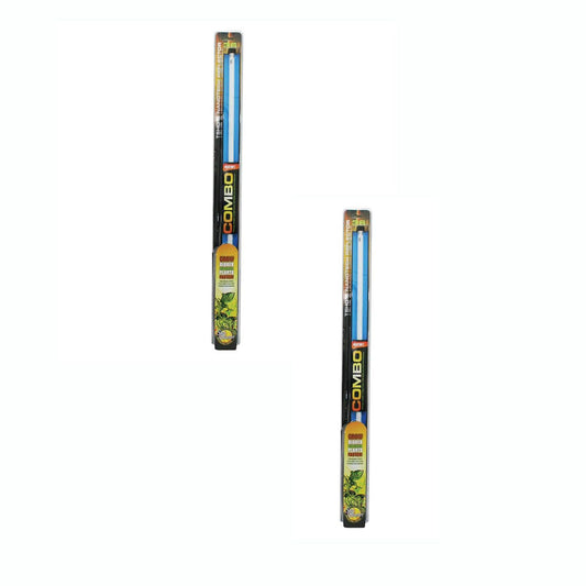 SunBlaster 39W 6400K NanoTech T5HO Reflector with 3 Foot Light Fixture, 2 Pack