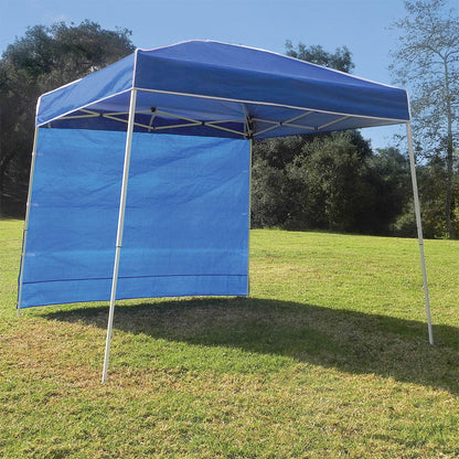 Z-Shade 10 Ft Angled Leg Canopy Tent Taffeta Attachment, Blue (Attachment Only)