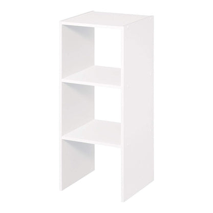 ClosetMaid Decorative Home Stacking 31" 2-Cube Organizer Storage, White (2 Pack)