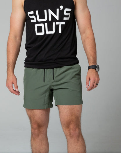 Carrier Training Shorts - Ranger Green 5"