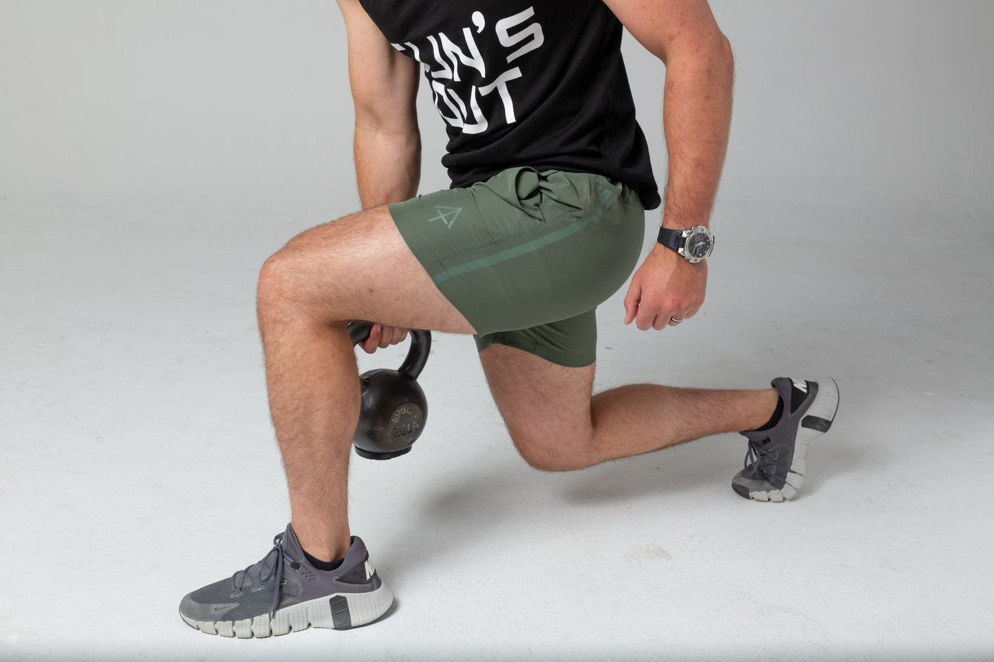 Carrier Training Shorts - Ranger Green 5"