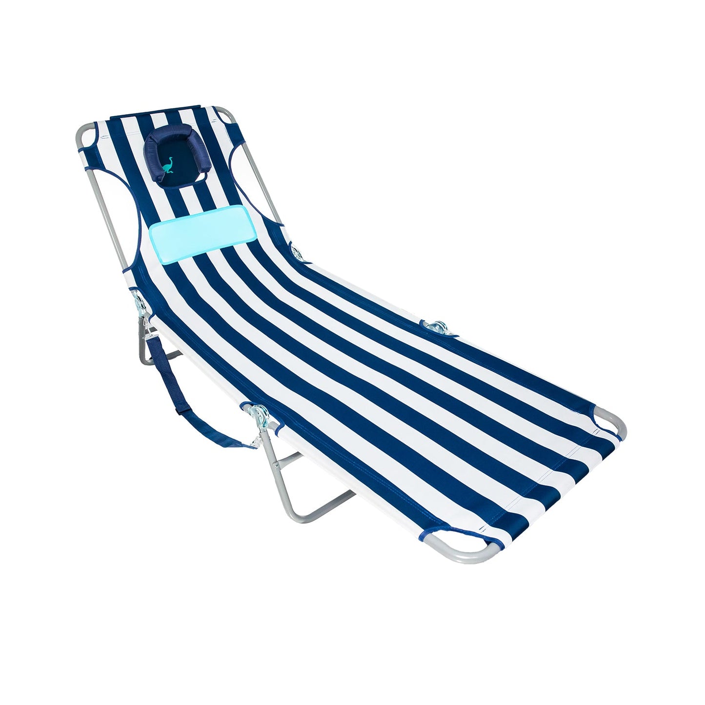 Ostrich Comfort Lounger Face Down Sunbathing Chaise Lounge Beach Chair (3 Pack)