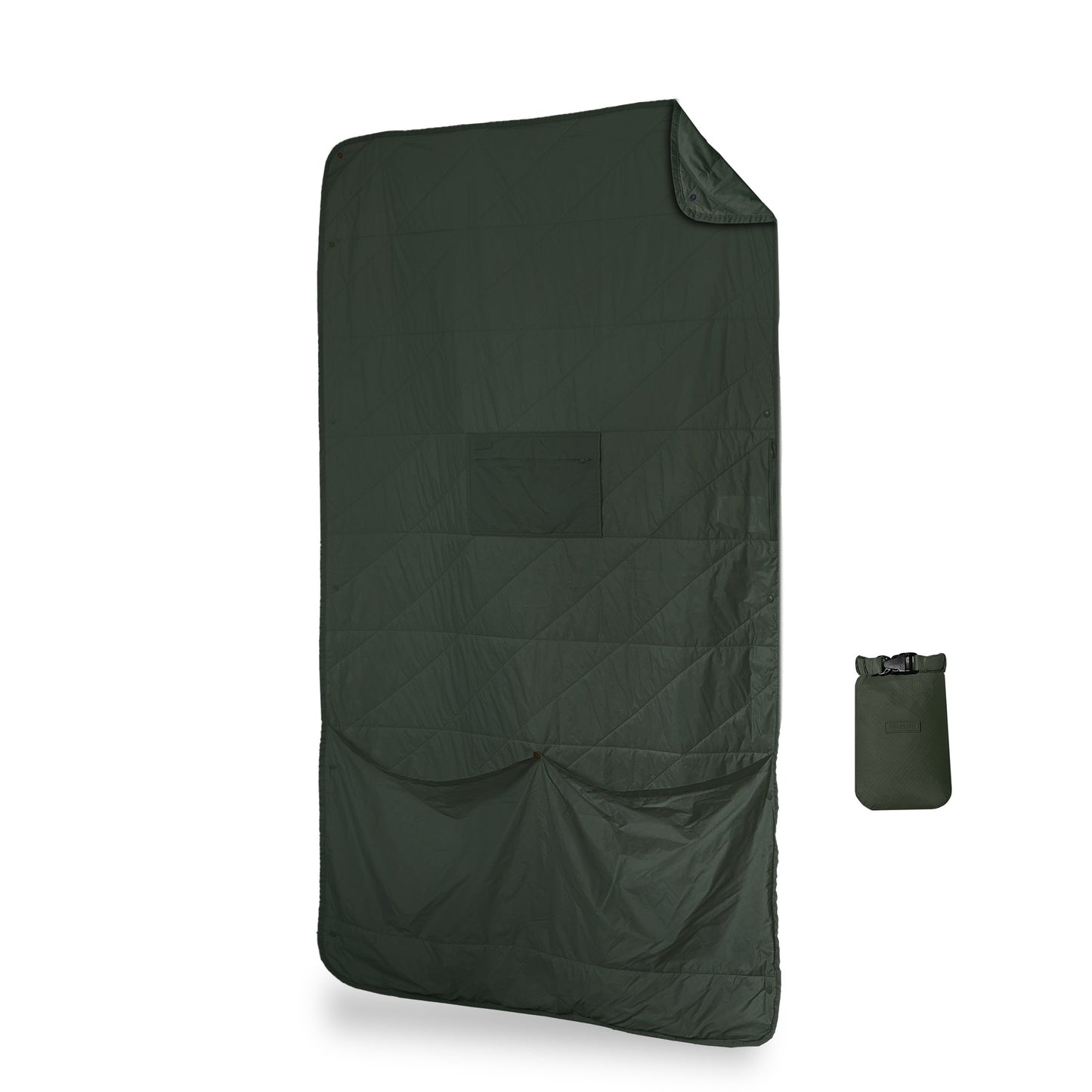 Layover™ Travel Blanket - Packable & Puffy | Spruce