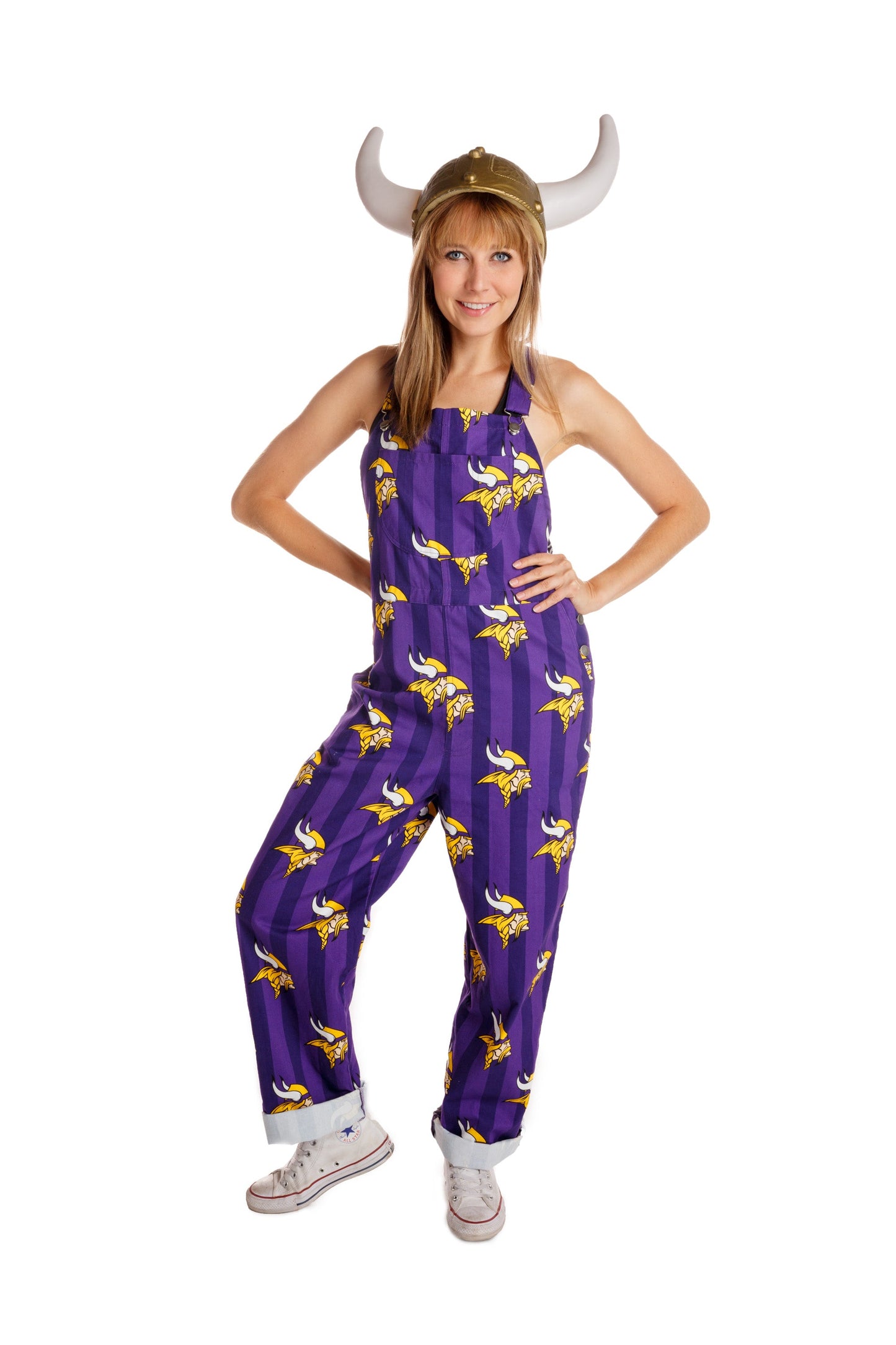 The Minnesota Vikings | Ladies Unisex NFL Overalls