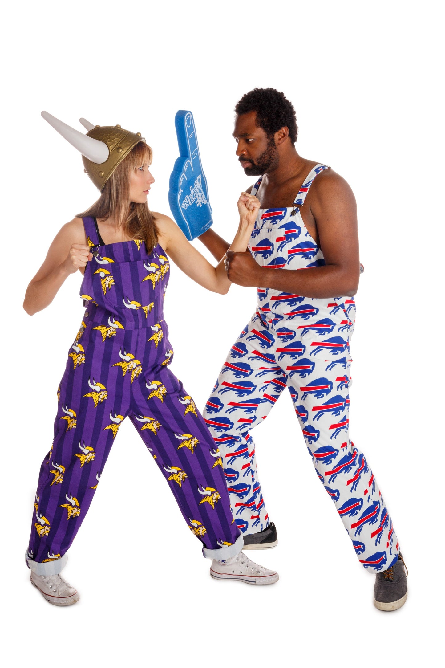 The Minnesota Vikings | Ladies Unisex NFL Overalls