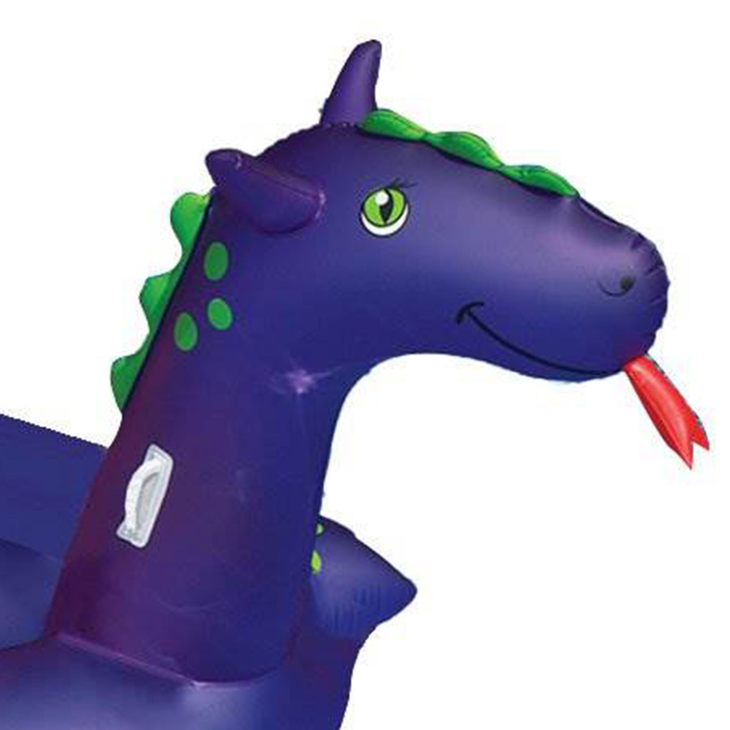 Swimline Giant 115" Inflatable Sea Dragon Ride-On Pool Float Lake Raft, Purple