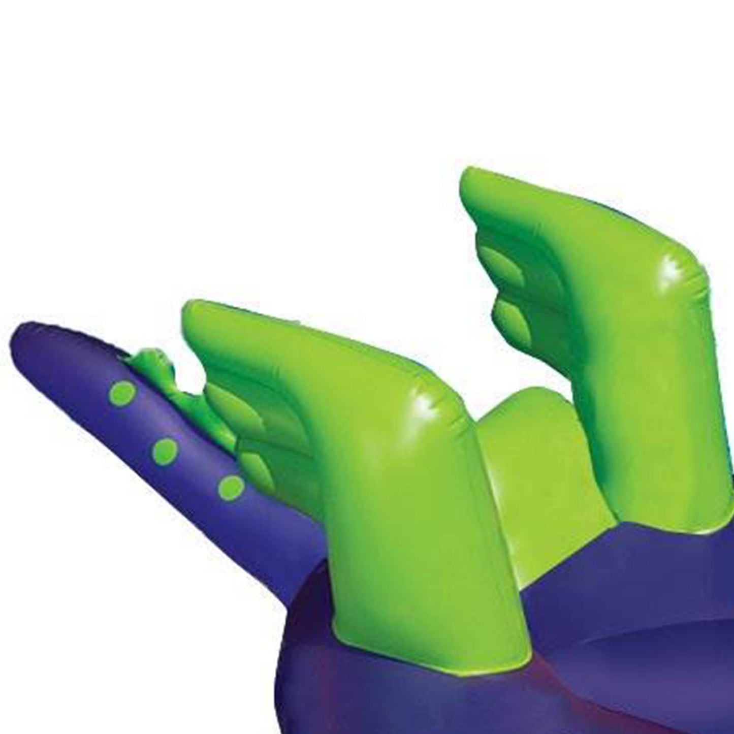 Swimline Giant 115" Inflatable Sea Dragon Ride-On Pool Float Lake Raft, Purple