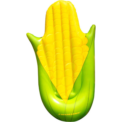 Swimline 90680M Giant 74" Inflatable Corn on the Cob Swimming Pool Float Lounger