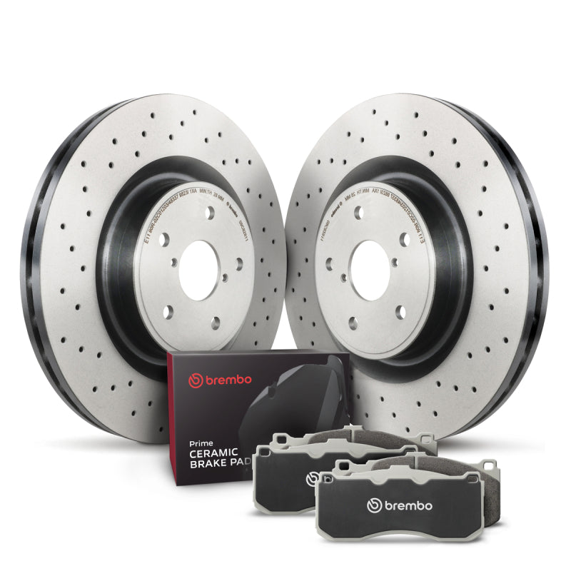 Brembo OE 88-93 Saab 900/86-98 9000 Rear Disc Brake Kit