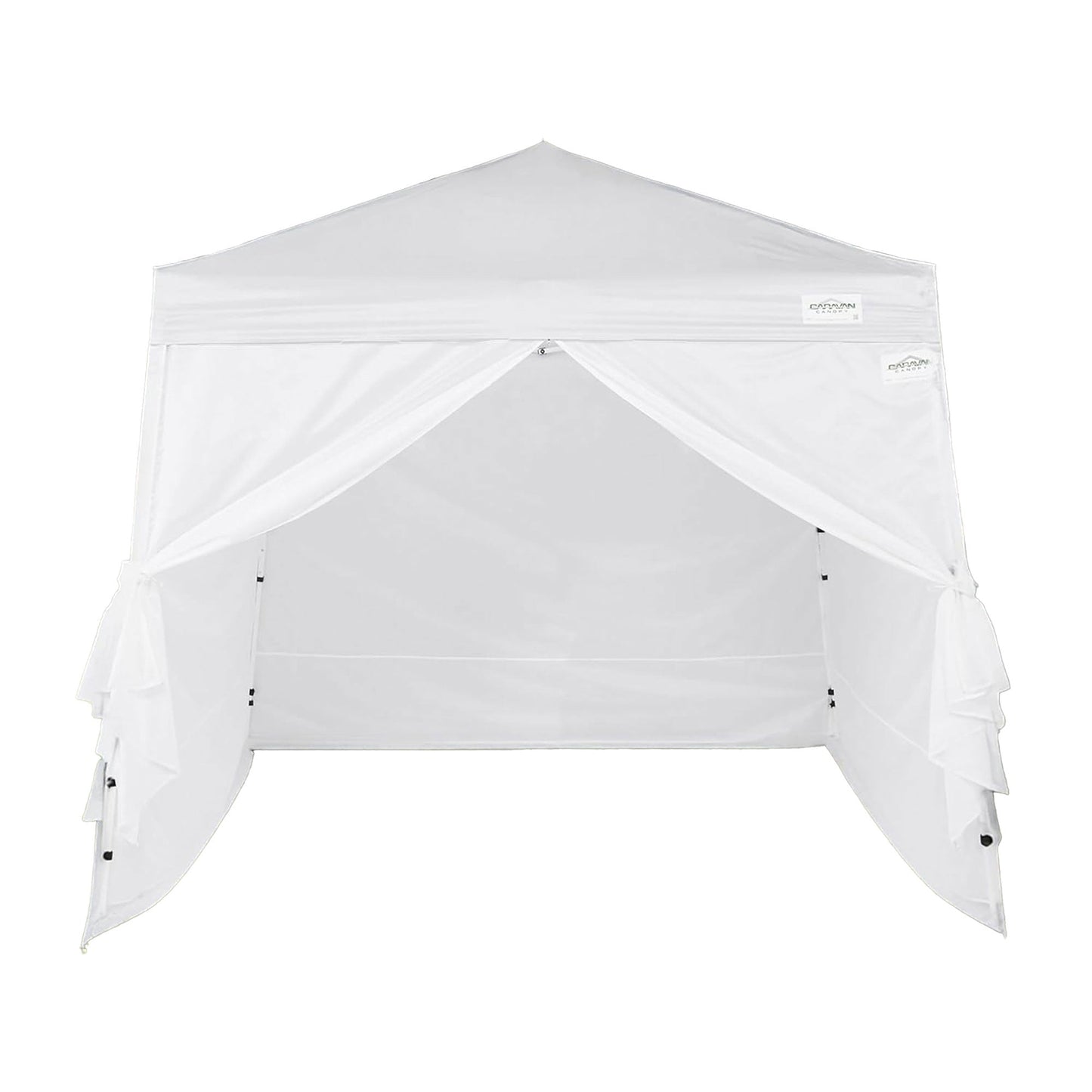 Caravan Canopy V-Series 12 x 12 Foot Tent Sidewalls Only, White (Sidewalls Only)
