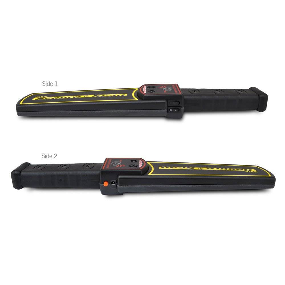 Pyle Secure Scan Handheld Metal Detector Wand Event Security Safety Scanner