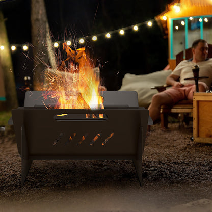 3-In-1 Portable Fire Pit, Stove & Coffee Table