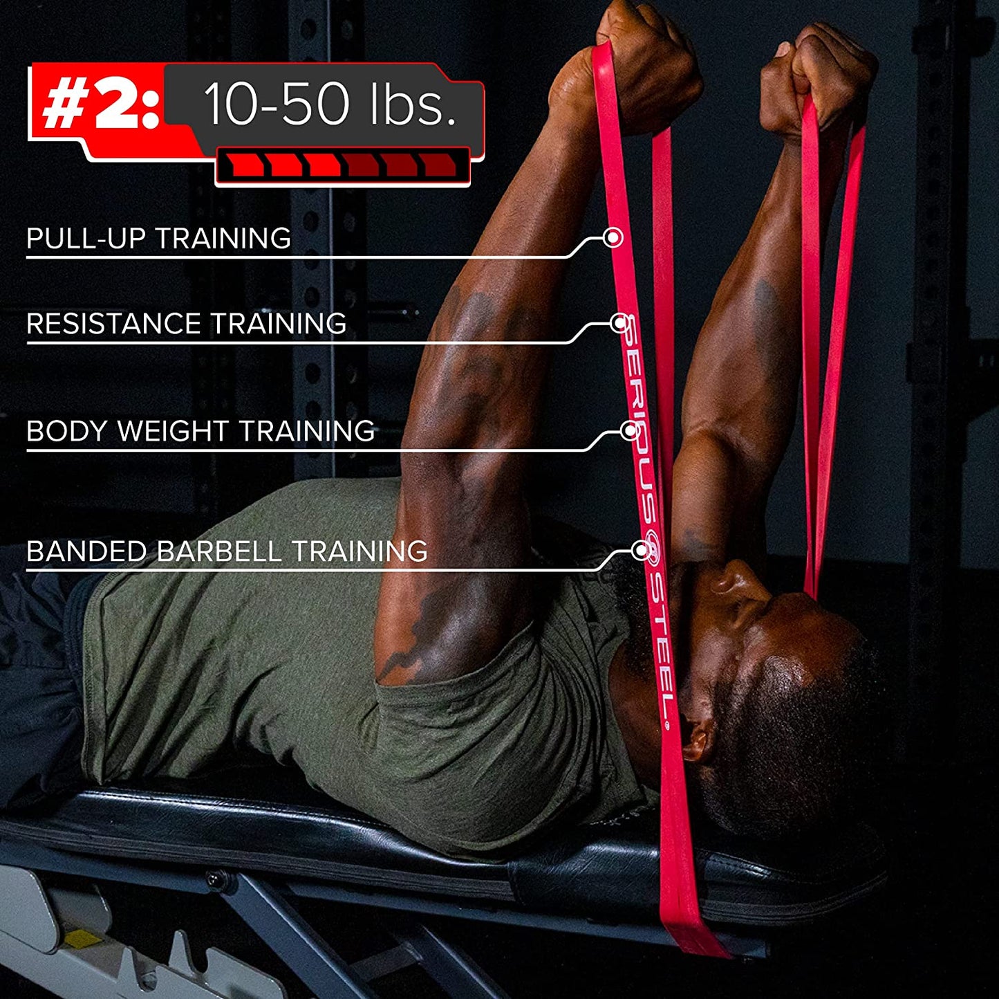 41" Heavy Resistance Band (60-150 lbs)