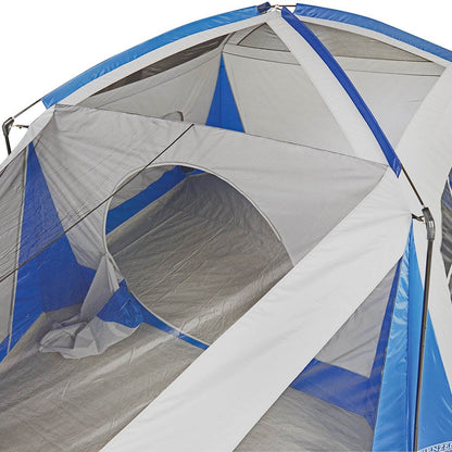 Wenzel Klondike 16 x 11 Foot 8 Person 3 Season Screen Room Camping Tent, Blue