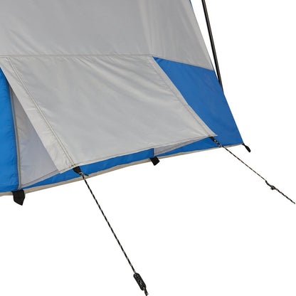 Wenzel Klondike 16 x 11 Foot 8 Person 3 Season Screen Room Camping Tent, Blue