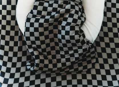 CHARCOAL CHECKERS DREAM SLEEP SACK