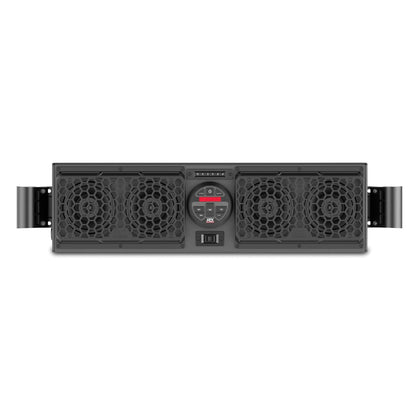 MTX MUDSYS31 Bluetooth Overhead Waterproof UTV Audio Soundbar and Amp System