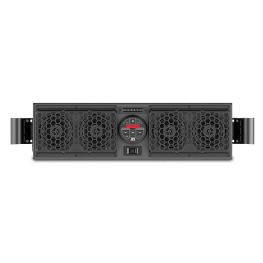 MTX MUDSYS31 Bluetooth Overhead Waterproof UTV Audio Soundbar and Amp System