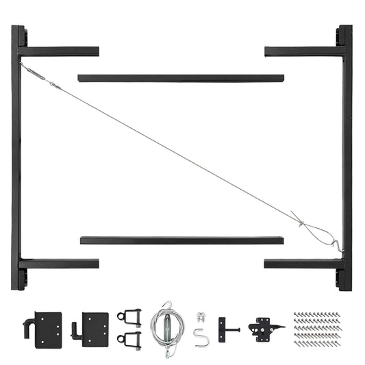 Adjust-A-Gate Steel Frame Gate Building Kit, 36"-60" Wide Opening Up To 5' High