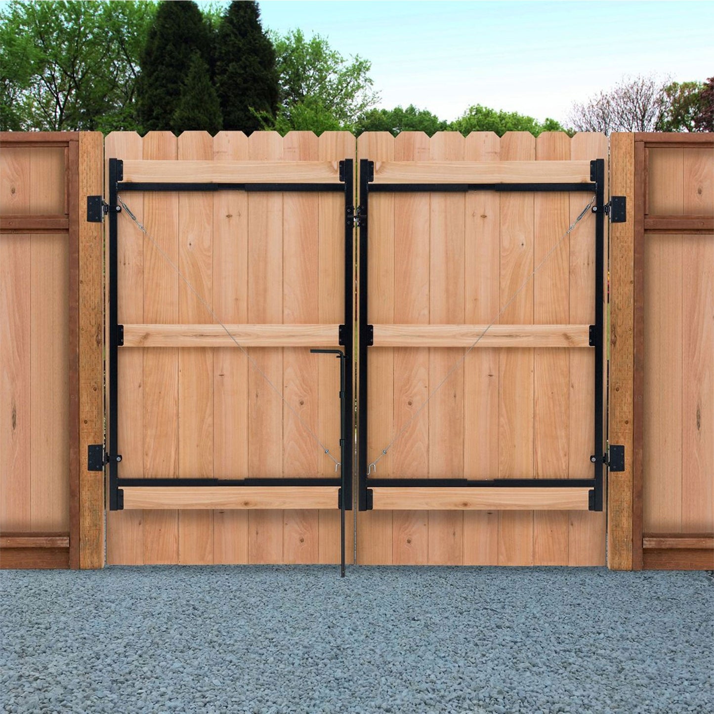 Adjust-A-Gate Steel Frame Gate Kit, 36"-60" Wide Opening Up To 7' High (5 Pack)