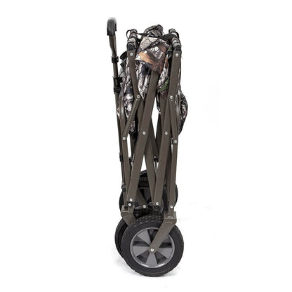 Mac Sports Collapsible Folding Outdoor Utility Garden Camping Wagon Cart, Camo