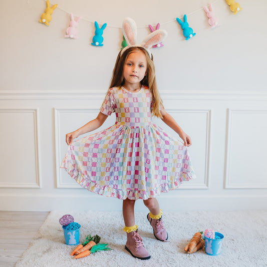 BUNNY KISSES DREAM RUFFLE DRESS