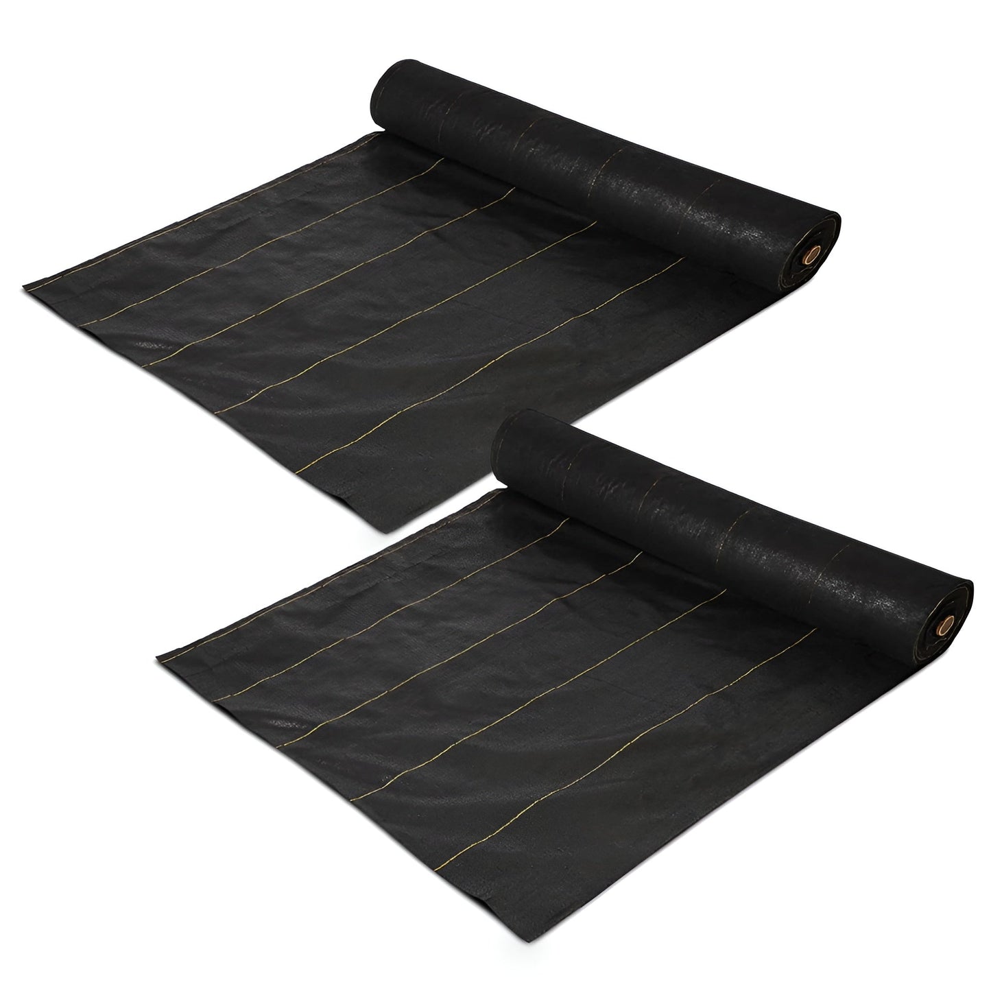 DeWitt Sunbelt 6' x 300' Woven Weed Barrier Landscape Fabric Ground Cover 2 Pack