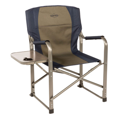 Kamp-Rite CC105 Tailgating Camp Folding Directors Chair with Side Table (4 Pack)