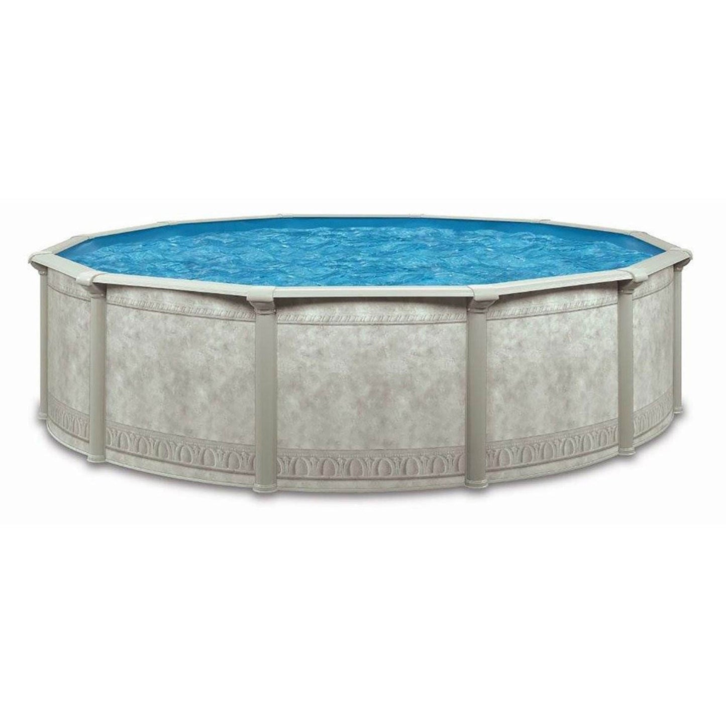 Aquarian Venetian 24ft x 52in Above Ground Swimming Pool with Liner and Skimmer