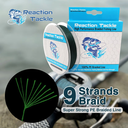 Reaction Tackle 9 Strand Braided Fishing Line