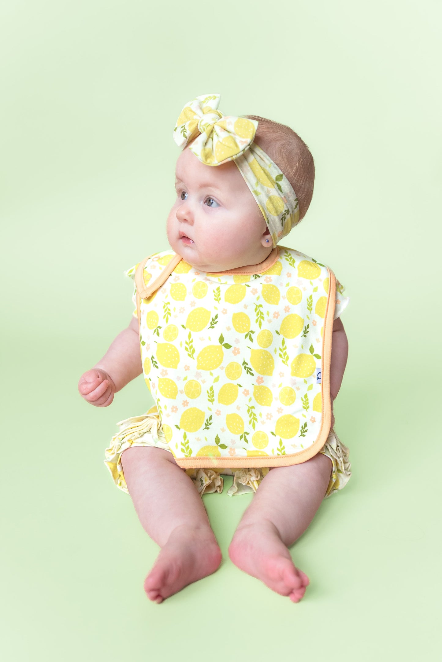 LEMON BLOSSOMS DREAM BABY BIB