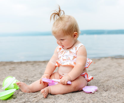 ICE CREAM DREAMZZZ DREAM RUFFLE TWO PIECE SWIM SUIT