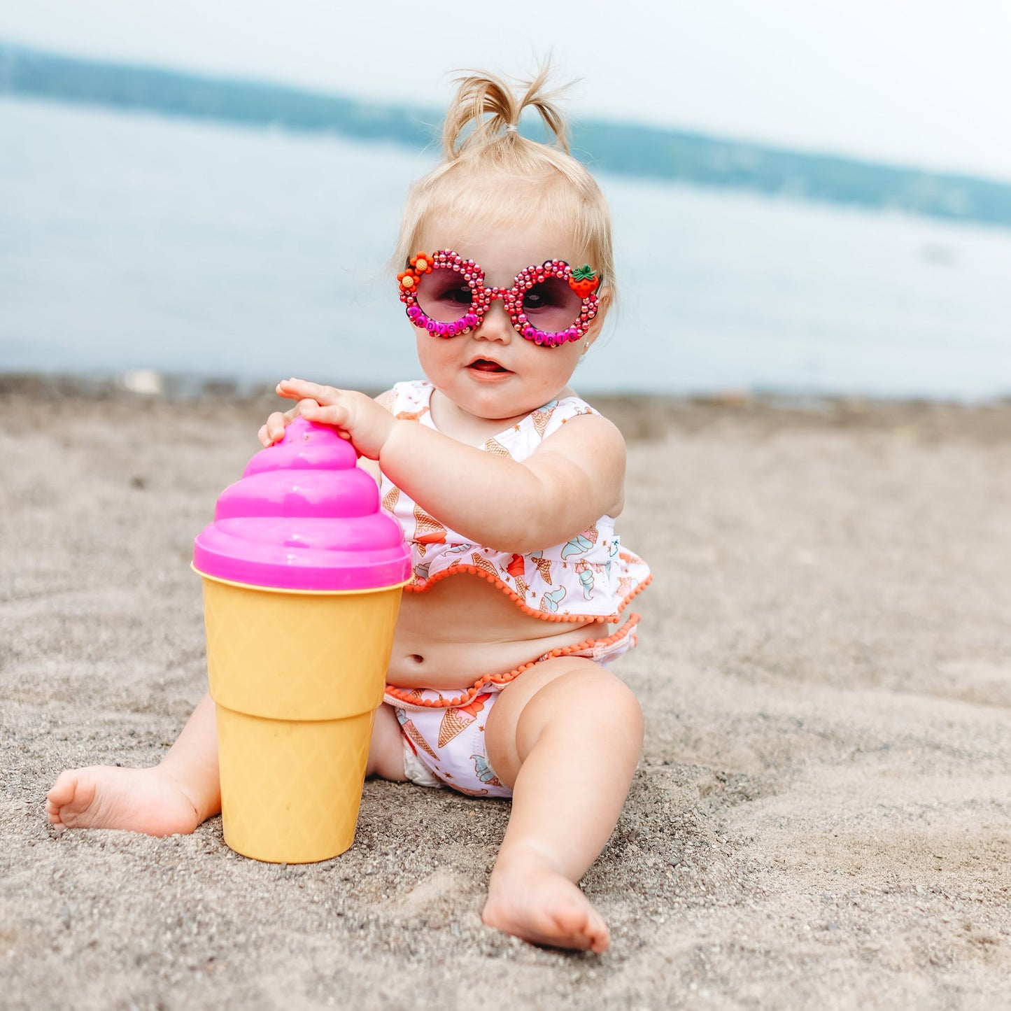 ICE CREAM DREAMZZZ DREAM RUFFLE TWO PIECE SWIM SUIT