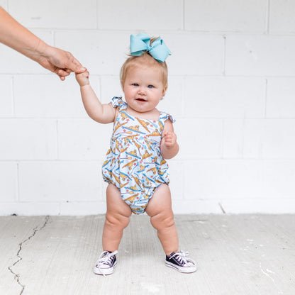 STAY GOLDEN BUBBLE ROMPER