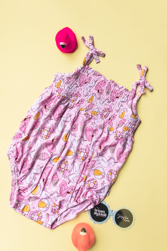 EXCLUSIVE GIRLS JUST WANNA HAVE SUN DREAM BUBBLE ROMPER