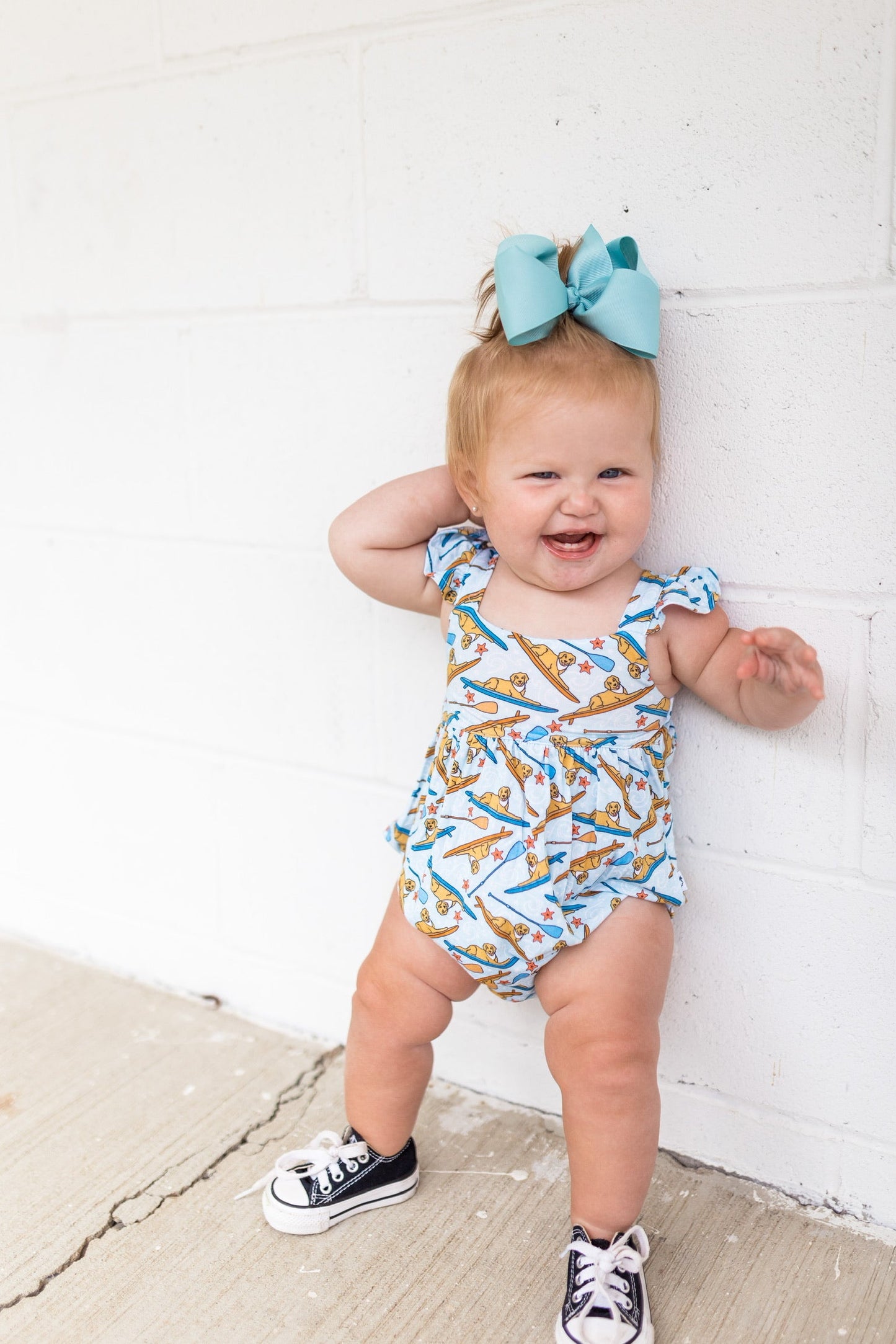 STAY GOLDEN BUBBLE ROMPER