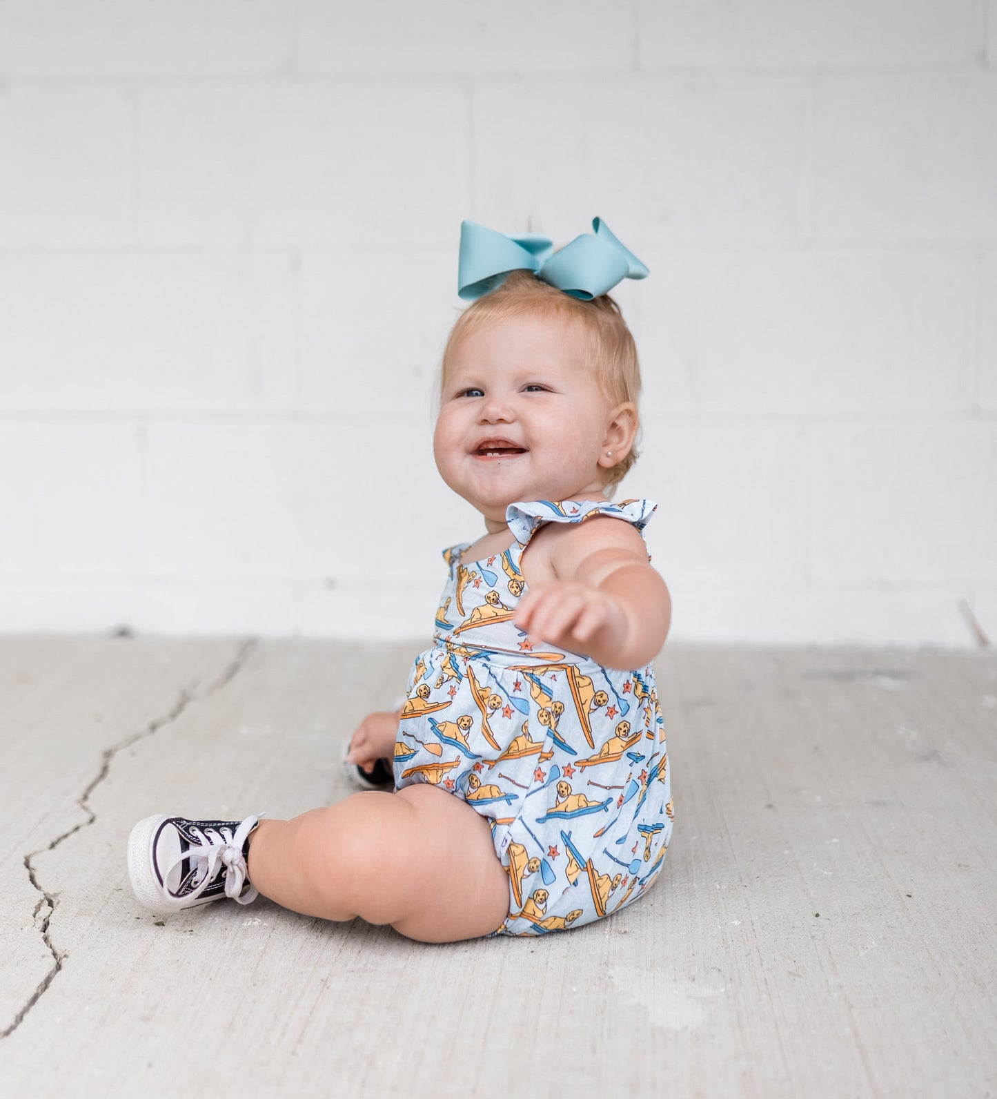 STAY GOLDEN BUBBLE ROMPER