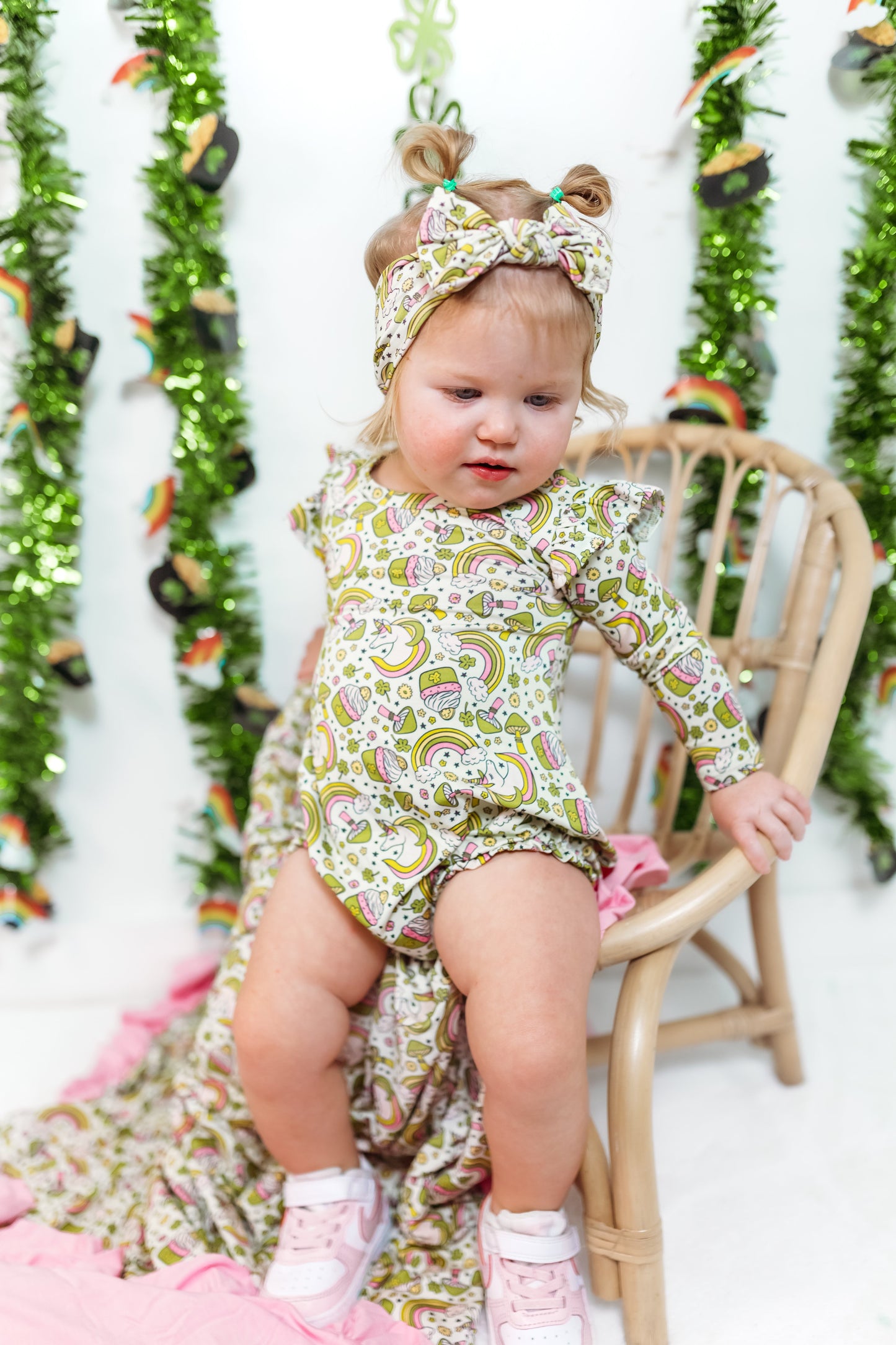 LUCK OF THE UNICORN DREAM BUBBLE ROMPER