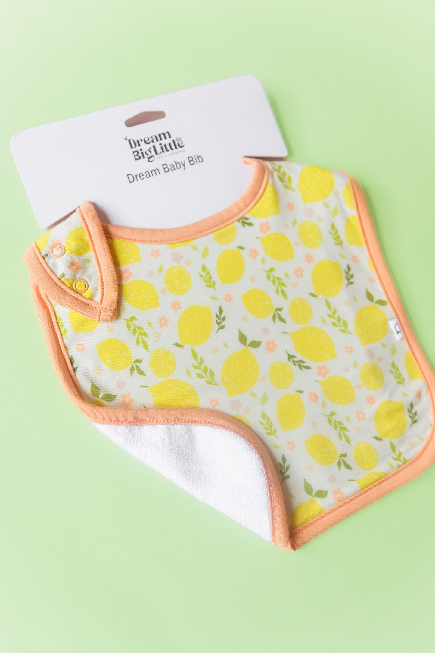 LEMON BLOSSOMS DREAM BABY BIB