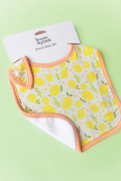 LEMON BLOSSOMS DREAM BABY BIB