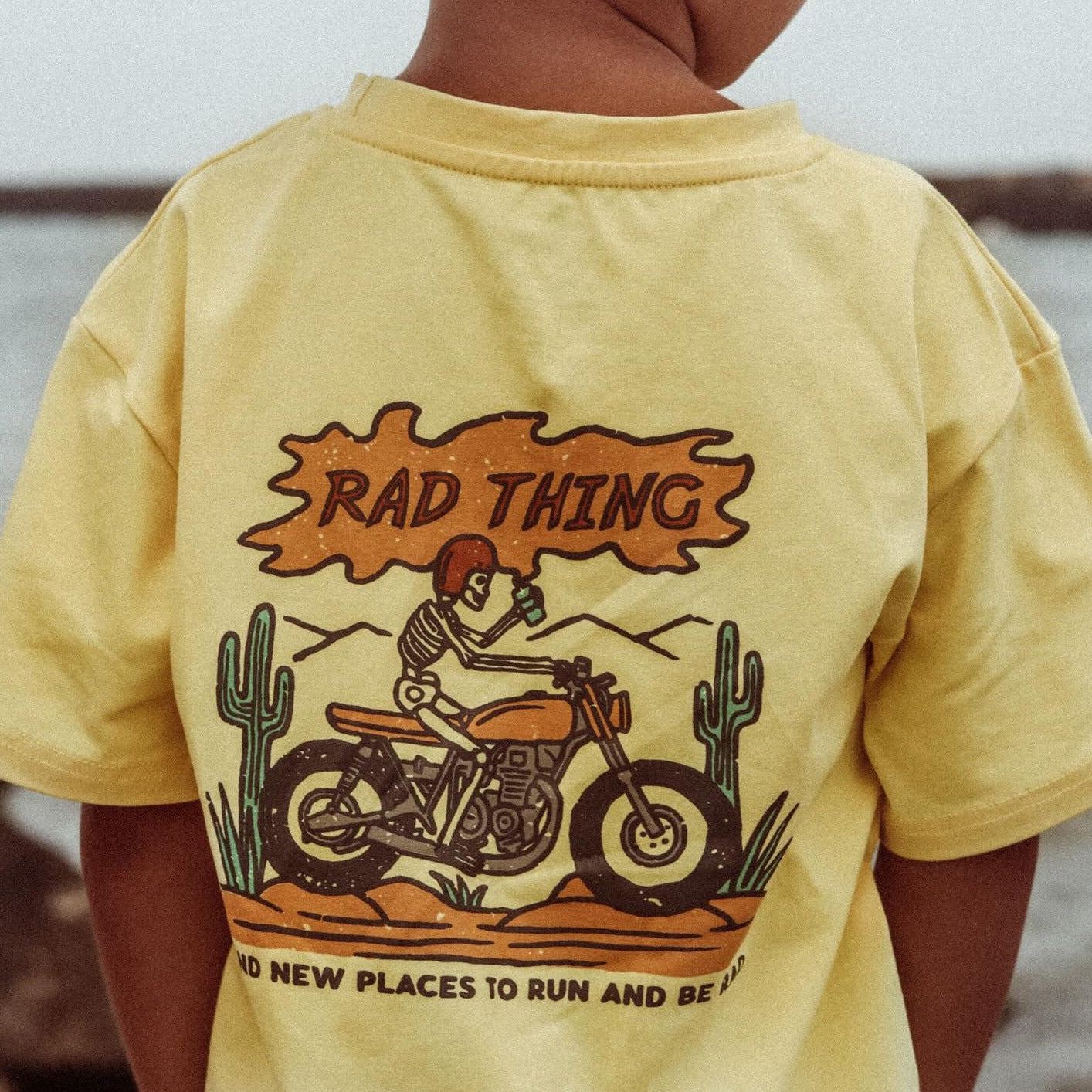 WHERE THE RAD THINGS ARE™ TEE - GOLDEN YELLOW